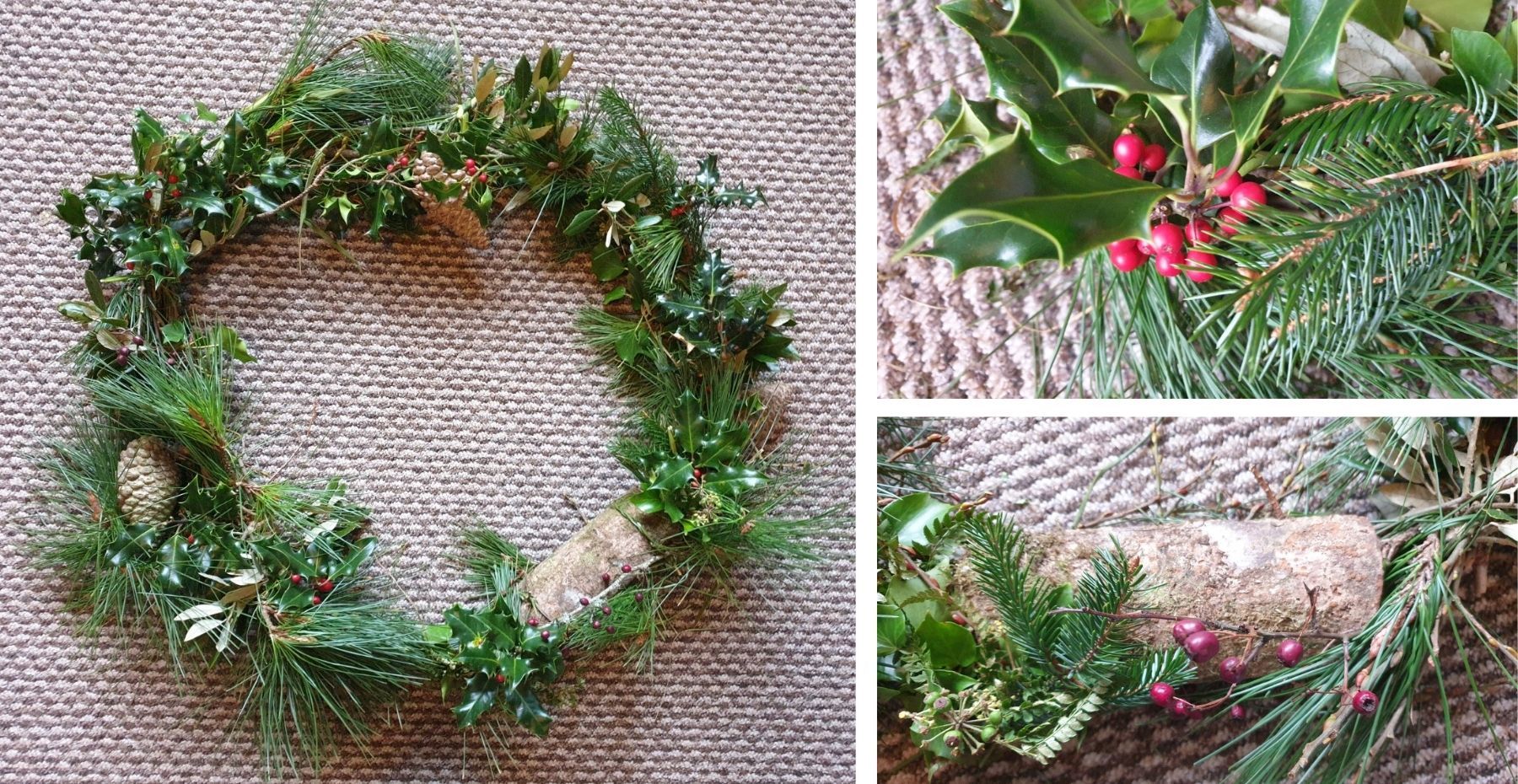 Foraged Natural Wreath