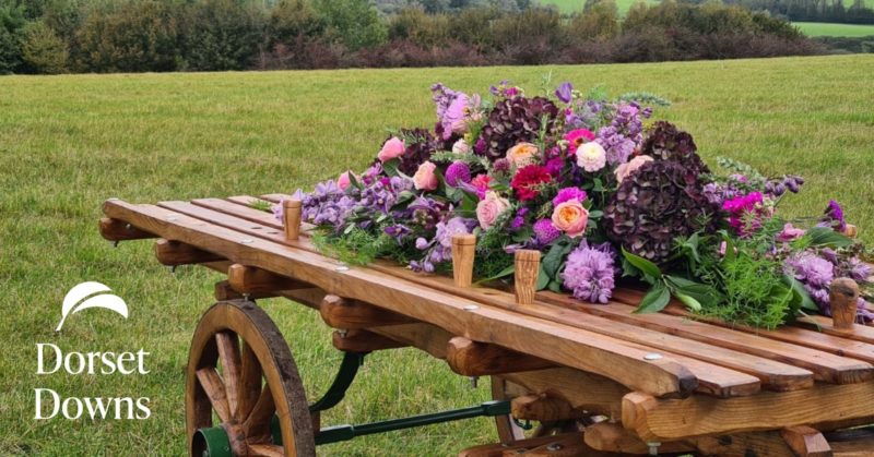Carbon friendly funeral flowers