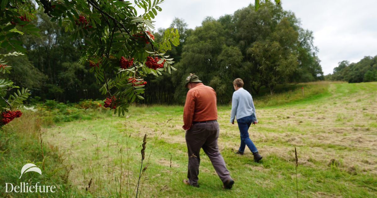 Custodian at natural burial ground